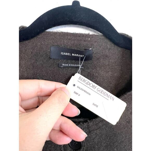 Isabel Marant wool top in olive FR38 - Picture 5 of 7